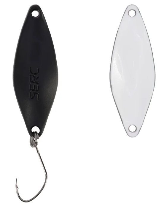 Spro plandavka trout master serc black n white - 1,6 g