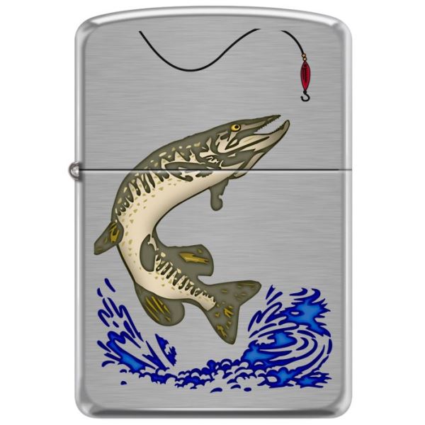 Zippo Benzínový Zapalovač Kessack Northern Pike