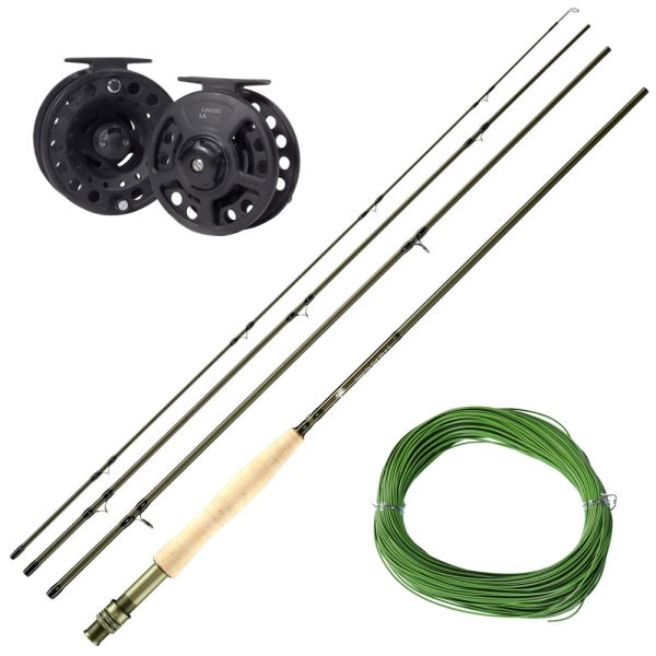Giants Fishing Prut Trout Fly CLX 2,7 m #5 + Naviják Leeda LA 5/6 + Šňůra WF5