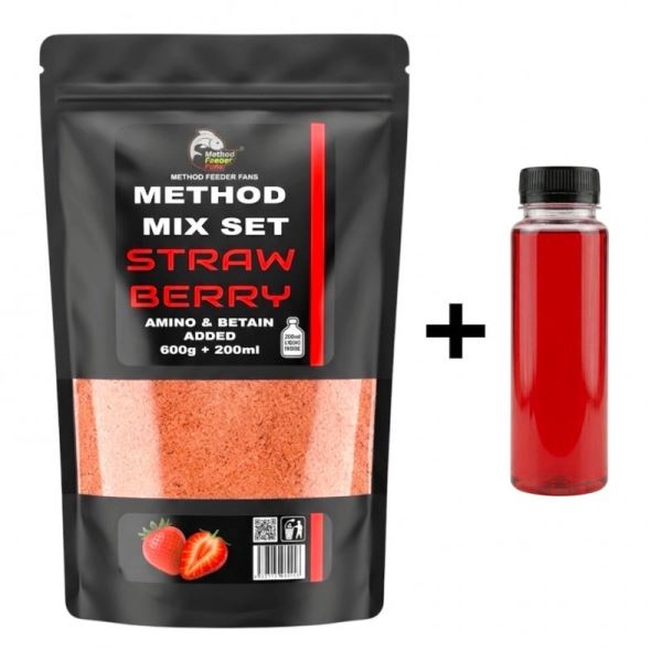 Method Feeder Fans Premium Method Mix Set 600 g + 200 ml Booster
