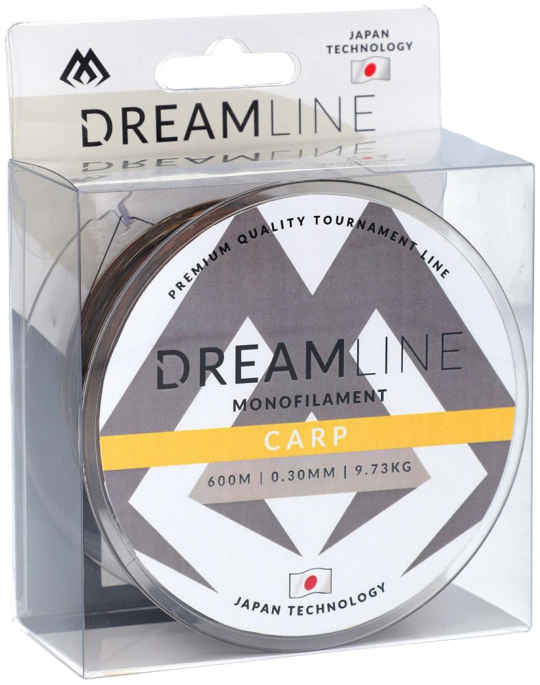 Levně Mikado vlasec dreamline carp camo 600 m - 0,30 mm 9,73 kg
