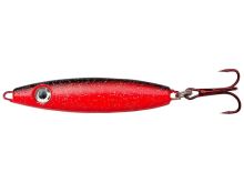 Kinetic Pilker Crazy Herring Red Black Glitter - Hmotnost 60 g Velikost Háčku 2