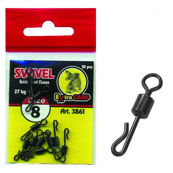 Extra Carp obratlík quick change 10ks v balení