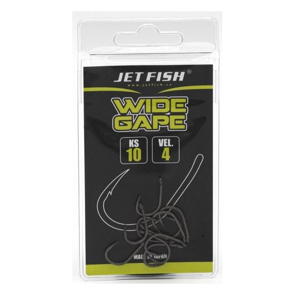 Jet Fish Háčky Wide Gape 10 ks