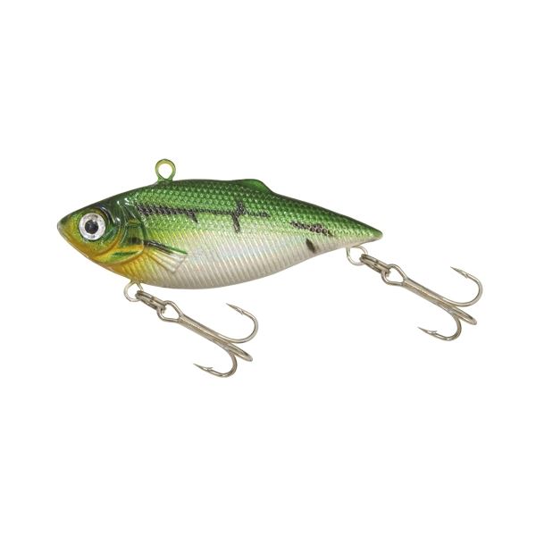 Kamasaki Wobler Vertic Zelená-Žluto-Bílá 6 cm 8 g