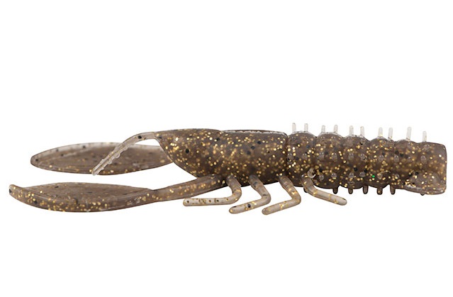 Levně Fox rage gumová nástraha floating creature crayfish uv golden glitter - 9 cm 5 ks