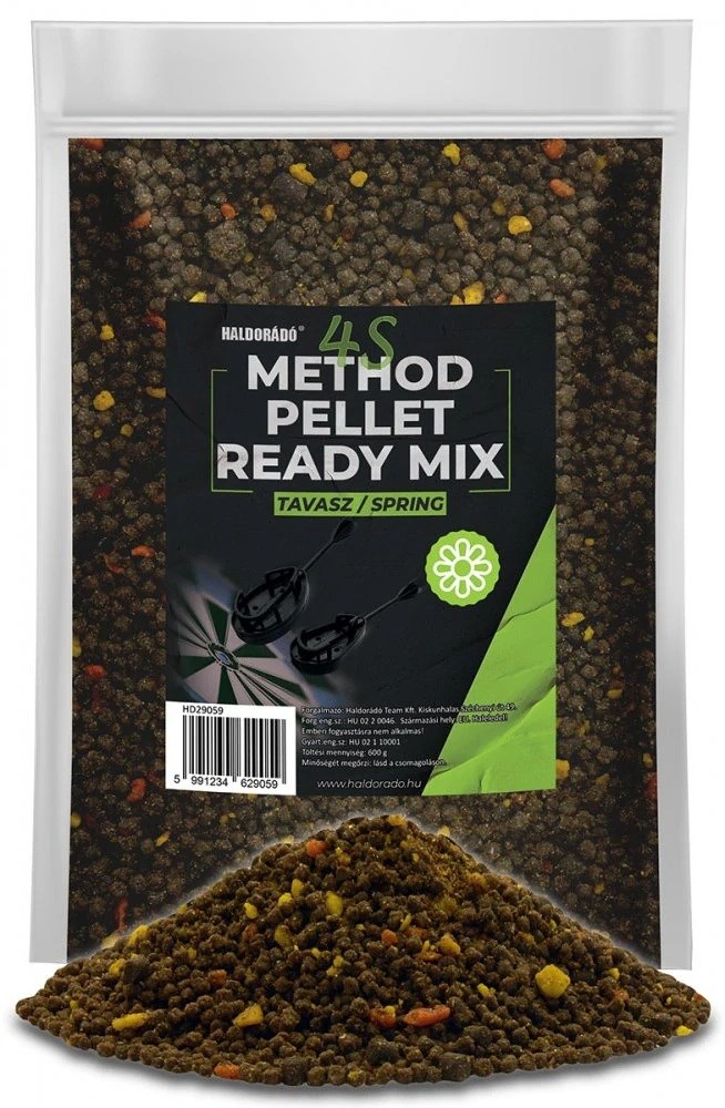 Haldorádó Pelety 4S Method Pellet Ready Mix 600 g 2-4 mm