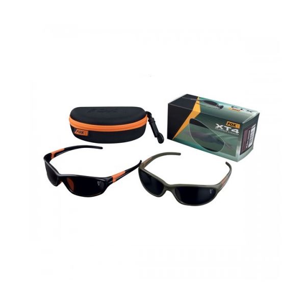 Fox Sluneční brýle XT4 zeleno/hnědý rám s šedými skly