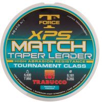 Trabucco Ujímaný Vlasec TF XPS Match Taper Leader 10x15 m Čirý