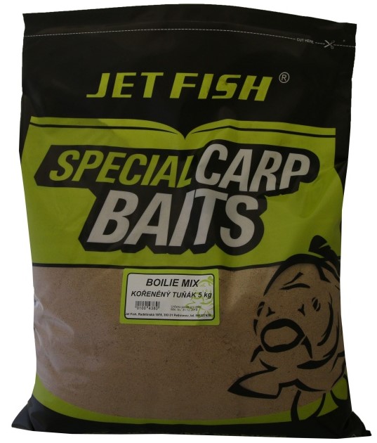 Jet fish  boilie směs kořeněný tuňák -5kg