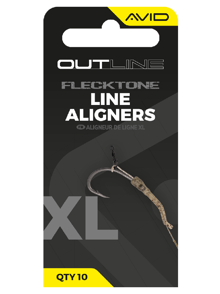 Avid carp rovnátka outline flecktone line aligner - xl