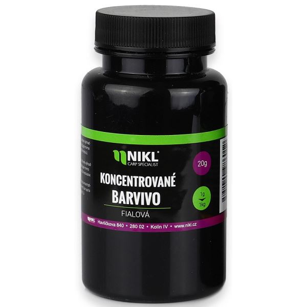 Nikl koncentrované barvivo 20 g