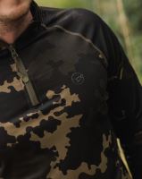Korda Triko Kool UPF Zip Jersey Dark Kamo (3)