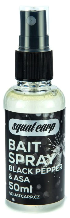 Levně Squat carp bait spray black pepper & asa 50 ml