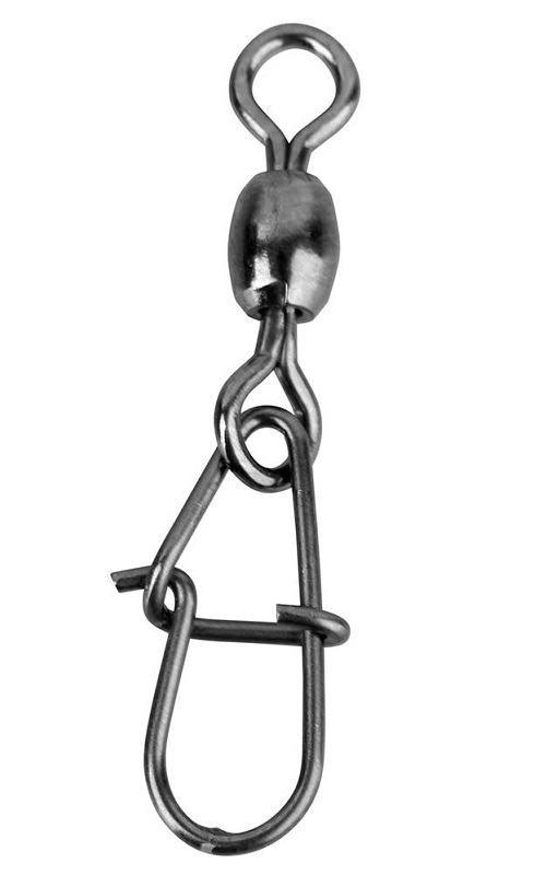 Savage gear karabinka s obratlíkem eggsnap swivel 10 ks-velikost l 45 kg