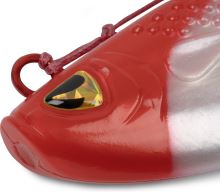 Black Cat Nástraha Mad Flash Spin Tail Red Head 14 cm 82 g (1)