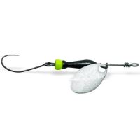 JigovkyCZ Třpytka Classic Barbless Silver (Black/Chartreuse Body) - 2