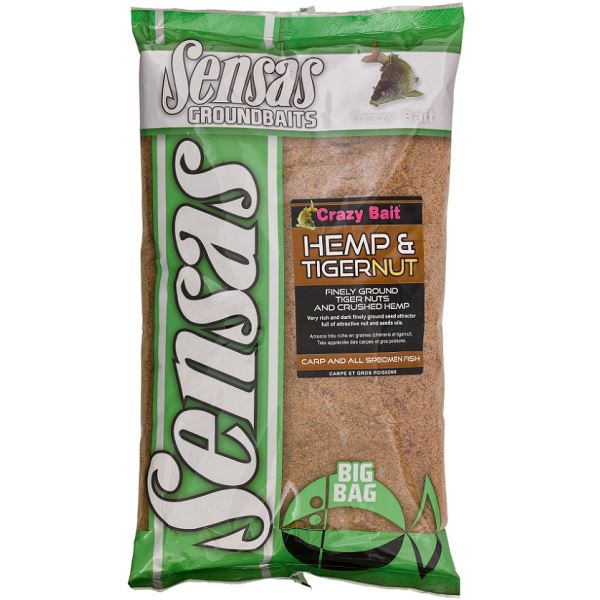 Sensas Krmení Big Bag Hemp Tiger 2 kg