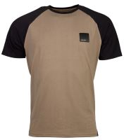 Nash Tričko Elasta-Breathe T-Shirt Black Sleeves - Velikost M