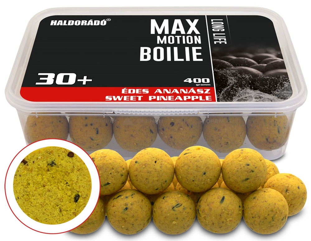 Haldorádó boilies max motion long life sladký ananas - 400 g 30 mm