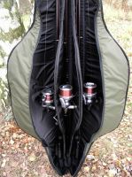 R-SPEKT Triple polstrované khaki pouzdro na 3 pruty (8)