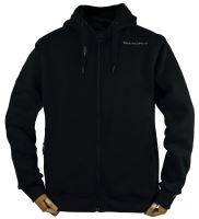 Sticky Baits Mikina Black Hood Zip Sticky Baits Mikina Black Hood Zip