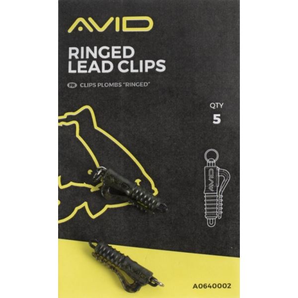 Avid Carp Závěska Outliner Ringed Lead Clips