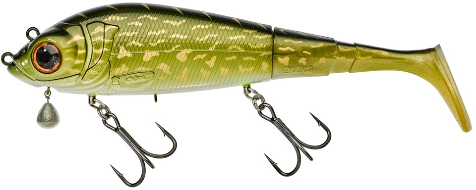Levně Gunki nástraha grouper s pike dress gold - 14 cm 34,2 g