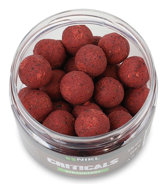 Nikl Criticals boilie Strawberry 150 g (1)