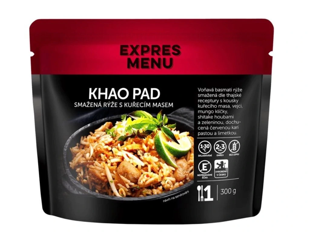 Levně Expres menu khao pad smažená rýže s kuřecím masem 300 g