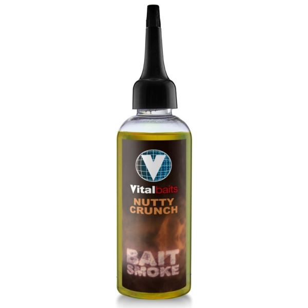 Vitalbaits Booster Bait Smoke Nutty Crunch 100 ml