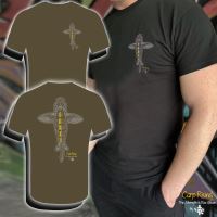 Vass Tričko Carp Rising T-Shirt Black (1)