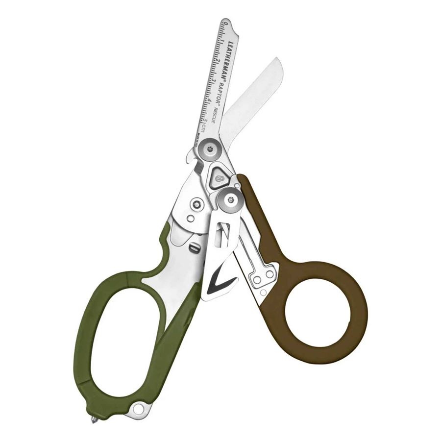 Levně Leatherman nůžky multitool profesionální záchranář raptor rescue - woodland