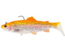 Savage Gear Gumová Nástraha 3D Trout Shad Golden Albino - 12,5 cm 35 g