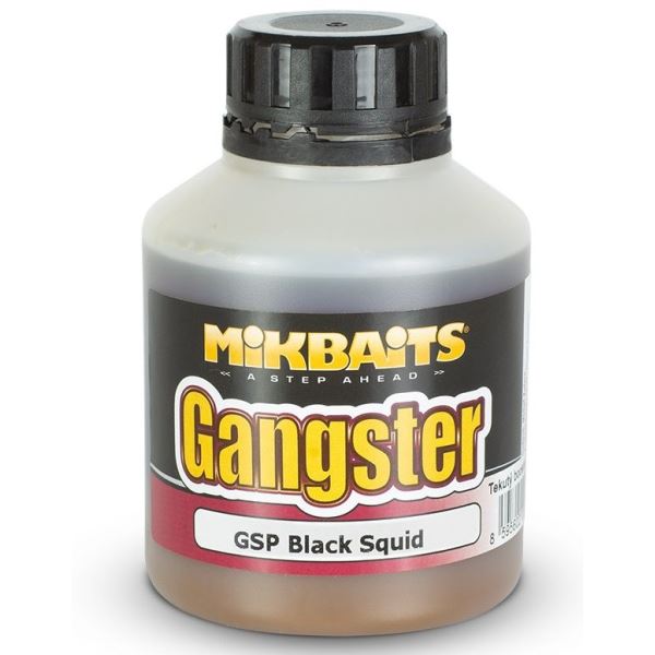 Mikbaits Booster Gangster GSP Black Squid 250 ml