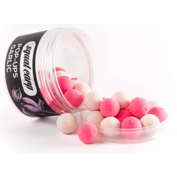 Squat Carp Plovoucí Boilies Pop-Up Garlic 60 g