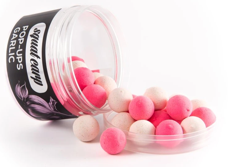 Levně Squat carp plovoucí boilies pop-up garlic 60 g - 16 mm
