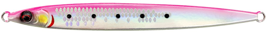 Savage gear sardine slider fast sink uv růžová glow - 13 cm 60 g