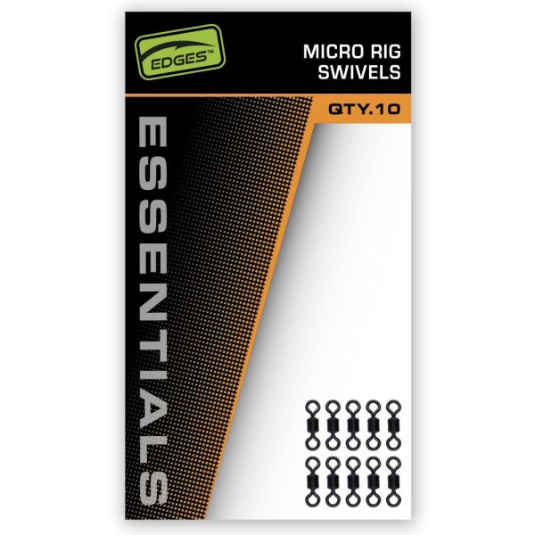 Fox Obratlík Edges Essentrials Micro Rig Swivels 10 ks