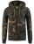 Korda Mikina Zip Hoodie Dark Kamo