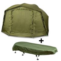 Starfishing Brolly Specter G2 + Přehoz Na Spacák Repus Sleeping Bag Cover Wide Zdarma Starfishing Brolly Specter G2 + Přehoz Na Spacák Repus Sleeping Bag Cover Wide Zdarma