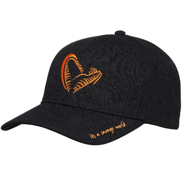 Savage Gear Kšiltovka Jaw Baseball Cap Black