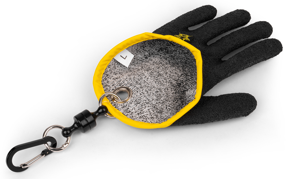 Black cat rukavice landing glove left levá - l