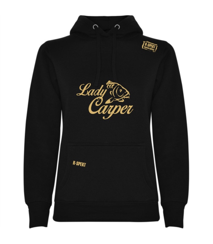 R-spekt mikina s kapucí lady carper gold - l