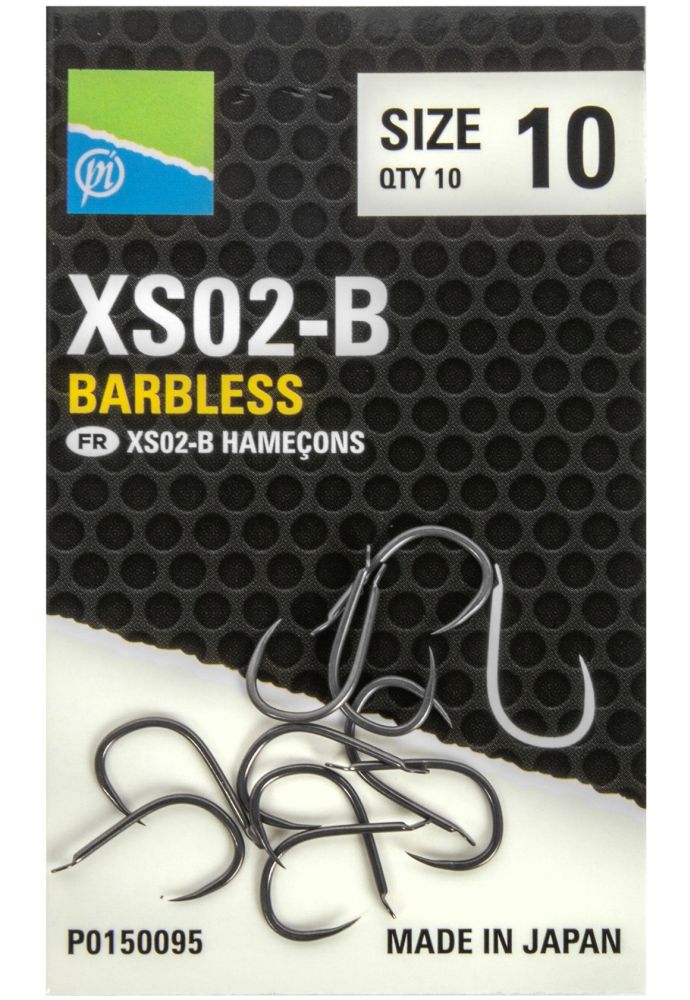 Levně Preston innovations háčky xs02-b hooks - velikost háčku 10