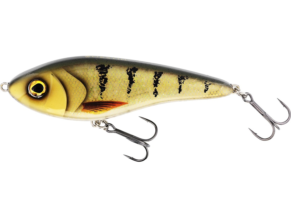 Levně Westin wobler jerk 3d amber perch 14 cm 65 g sinking