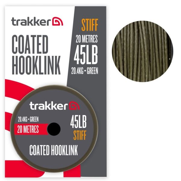 Trakker Návazcová Šňůra Stiff Coated Hooklink 20 m