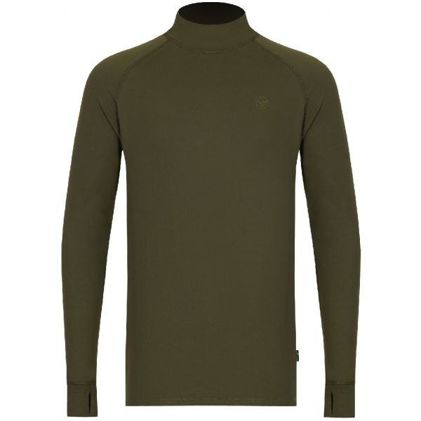 Korda Termo Prádlo Mock Neck Thermal LS Shirt Dark Olive