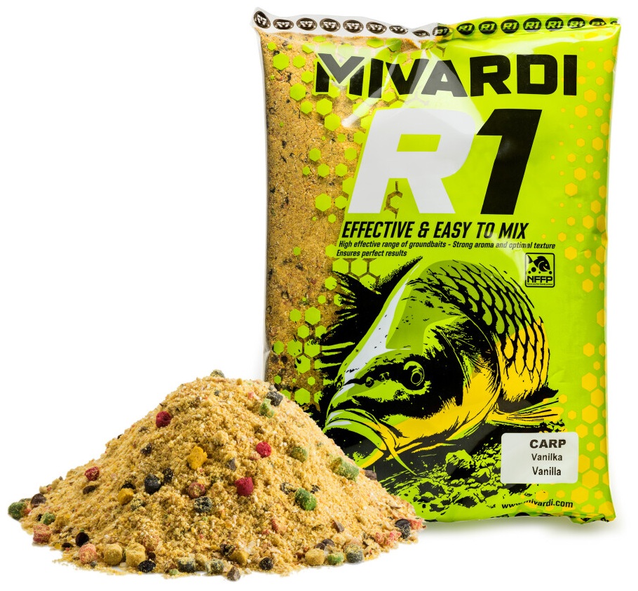 Mivardi krmítková směs r1 carp 950 g - vanilka