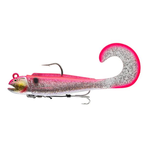 Daiwa Gumová Nástraha Grandwave D-wolf Curly Pink Wolf 21 cm 65 g